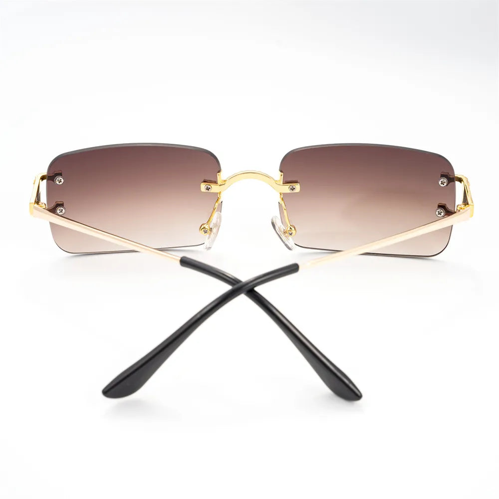 Moissanite Studded Sunglasses